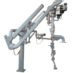 河北石家莊客戶定制采購的三臂LNG低溫裝卸臂（低溫鶴管）已發(fā)往使用現(xiàn)場(chǎng)(1)